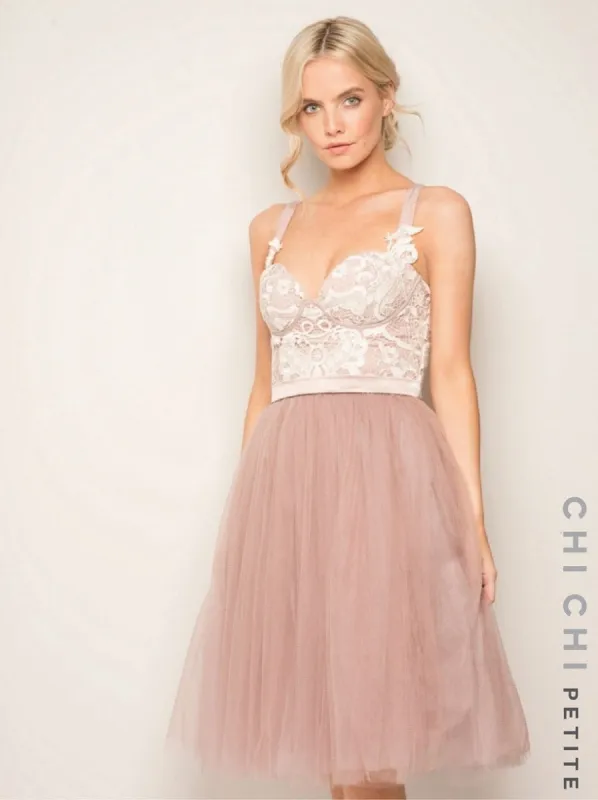Chi Chi Petite Selina Dress sold by Chi Chi London