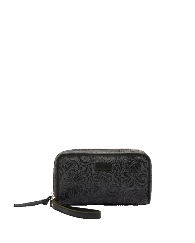 Steely Wristlet Wallet sold by Consuela