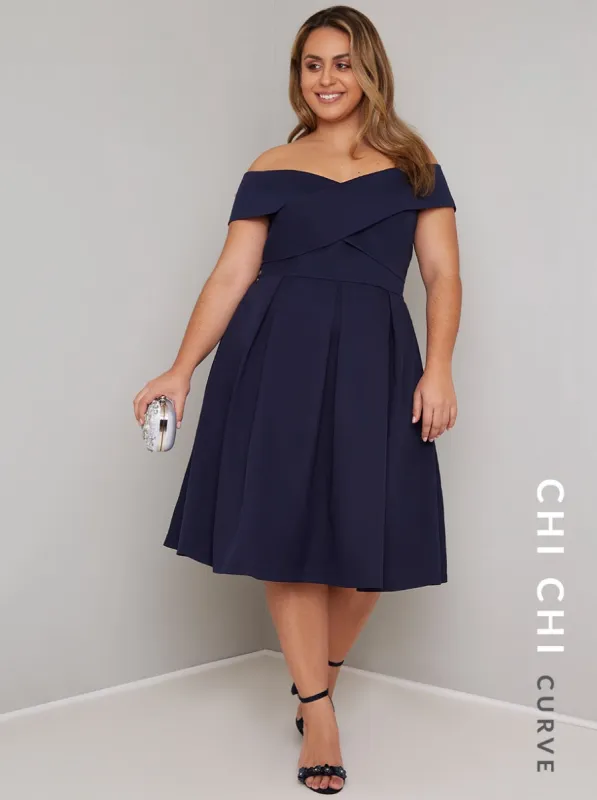 Chi Chi Curve Bay Dress sold by Chi Chi London
