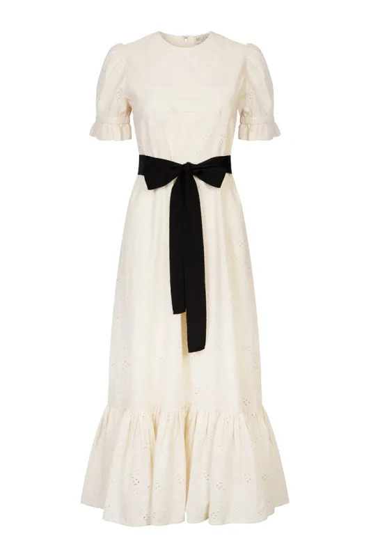 ワンピース Bette Dress - Milk Broderie Anglaise Dorothy Milk Broderie Dress | Parallel