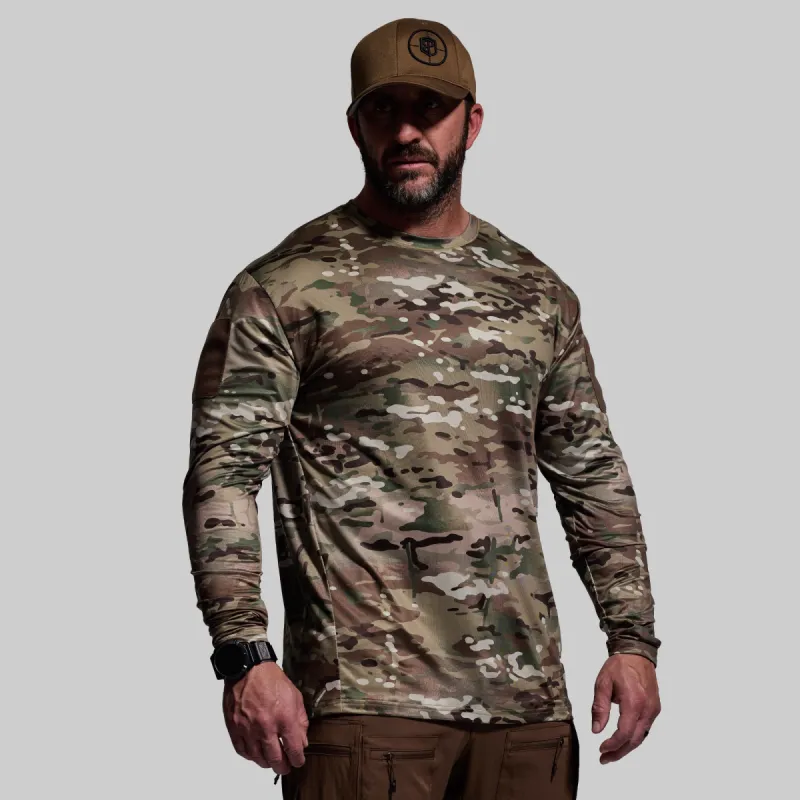 Long Sleeve Range Shirt (Multicam-Velcro) sold by Born Primitive