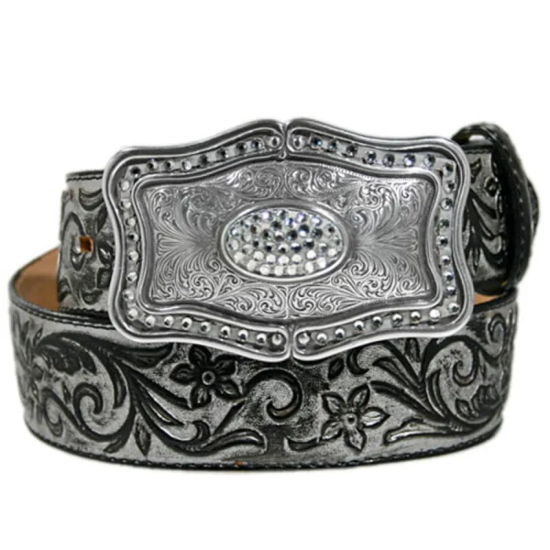 Silver Brocade Belt sold by Brighton