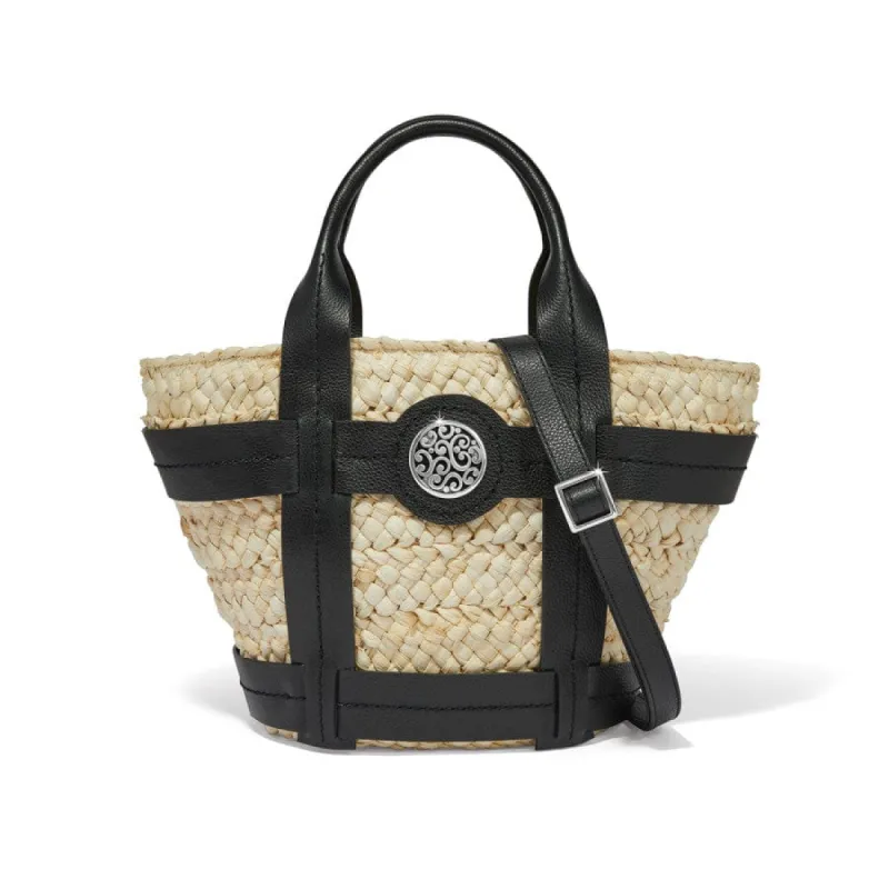 Aria Medium Straw Tote sold by Brighton