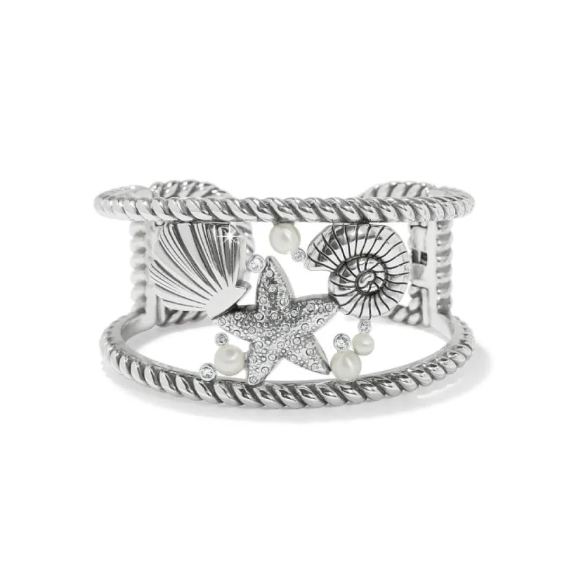 Sea Dreamer Hinged Cuff Bracelet sold by Brighton