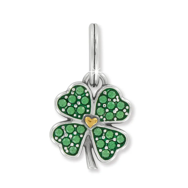 Heart Leaf Clover Charm sold by Brighton