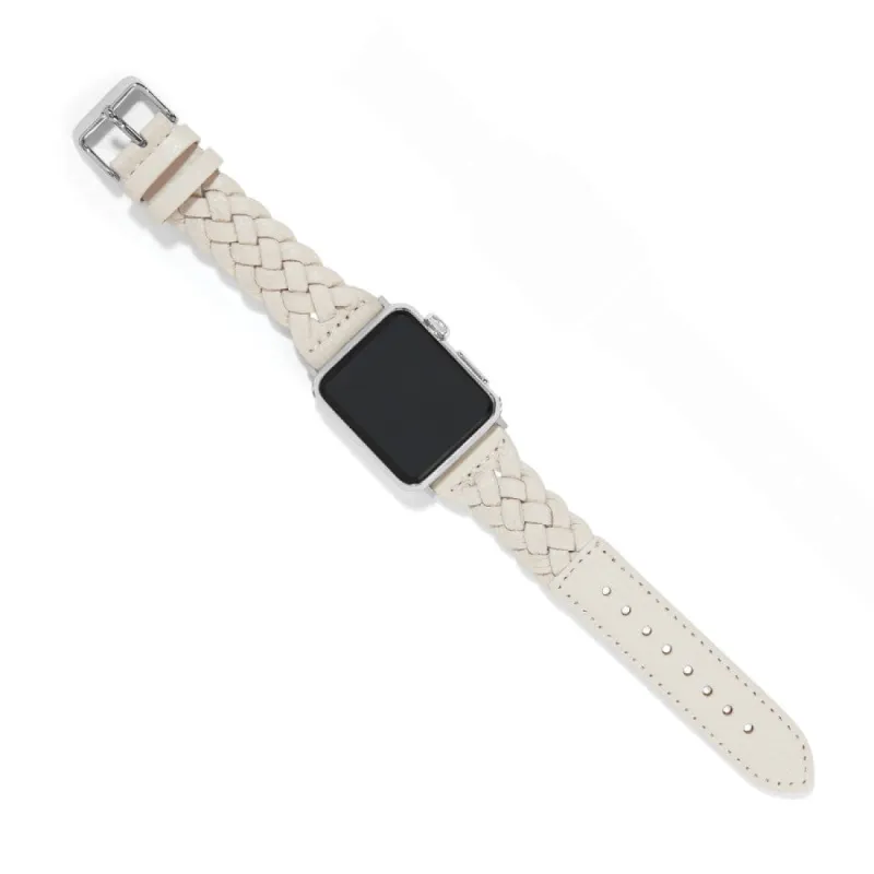 Sutton Braided Leather Watch Band sold by Brighton