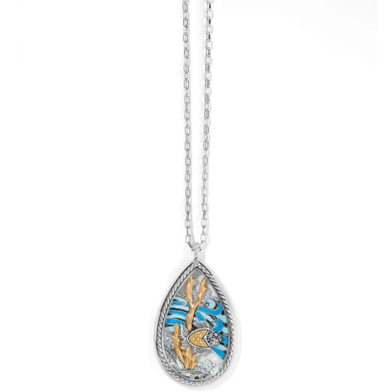 Sea Current Convertible Shaker Necklace sold by Brighton