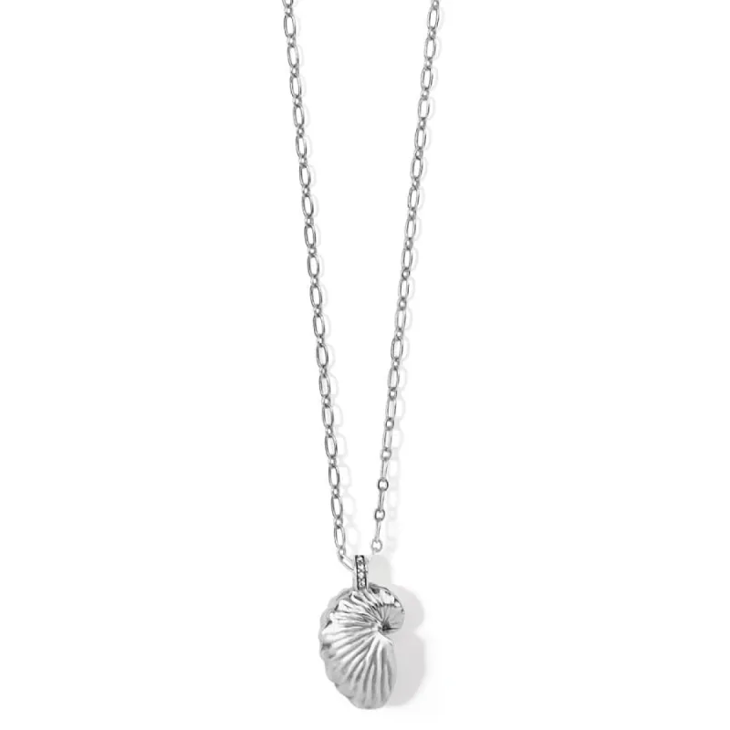 Paper Nautilus Shell Necklace sold by Brighton