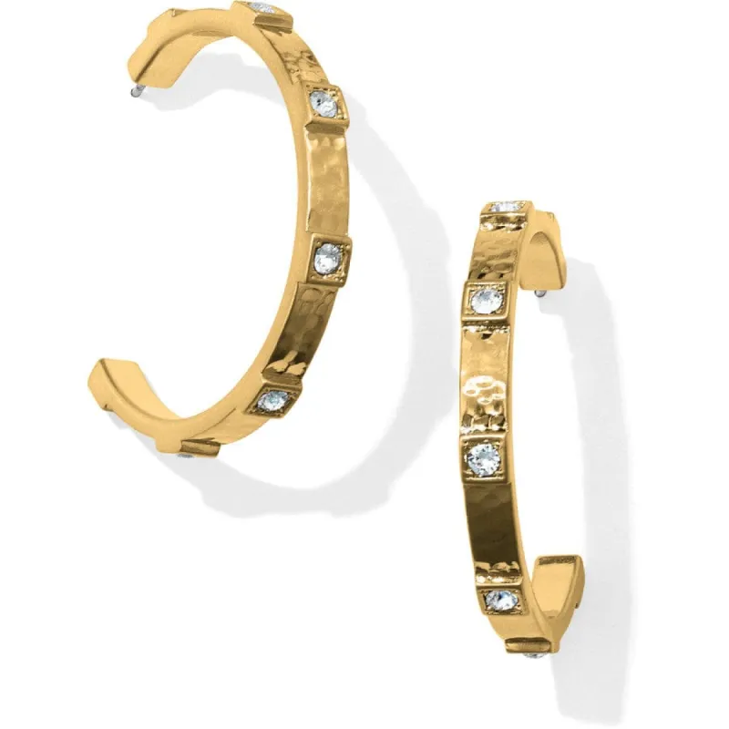 Meridian Zenith Station Hoop Earrings sold by Brighton