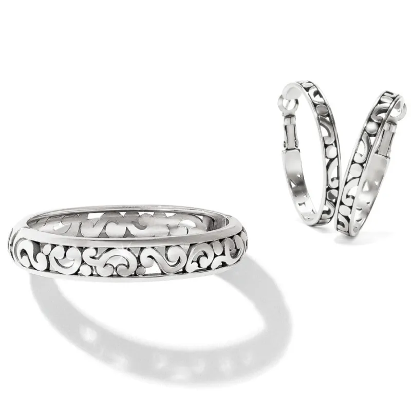 Contempo Hoop Bangle Jewelry Gift Set sold by Brighton