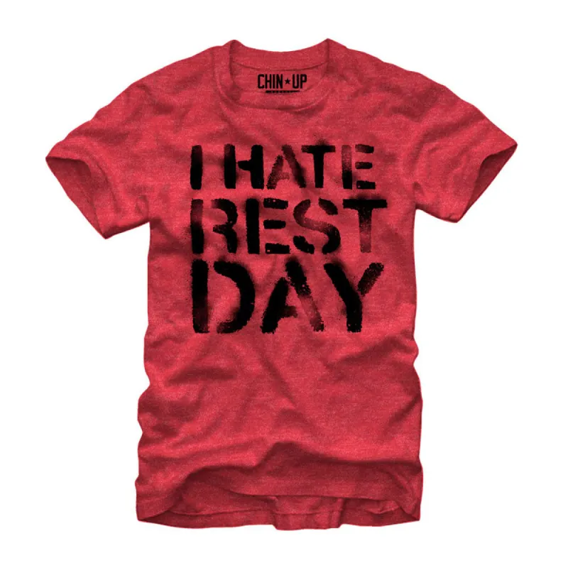 Men's CHIN UP Rest Day T-Shirt sold by Chin Up Apparel