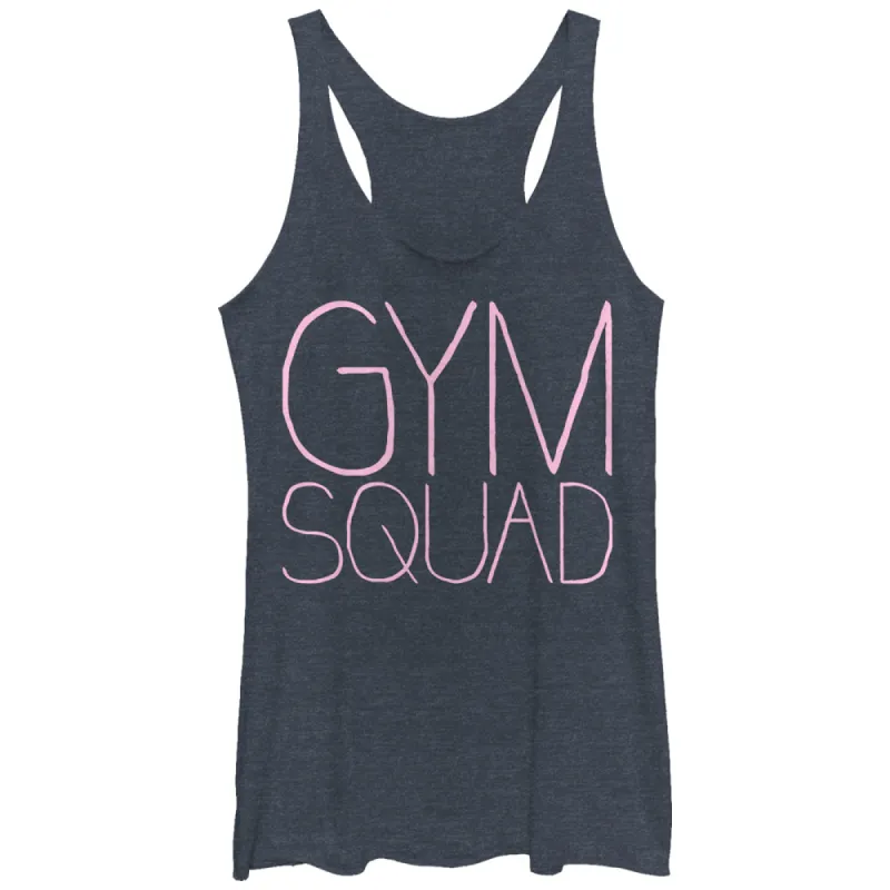 Women's CHIN UP Gym Squad Racerback Tank Top sold by Chin Up Apparel