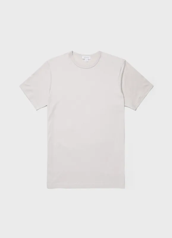 Men's Classic T-shirt in Putty sold by Sunspel