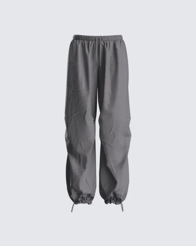 Finley Grey Parachute Pant sold by Finesse