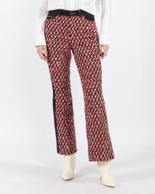 Tweed Denim Pants sold by TNT Fashion