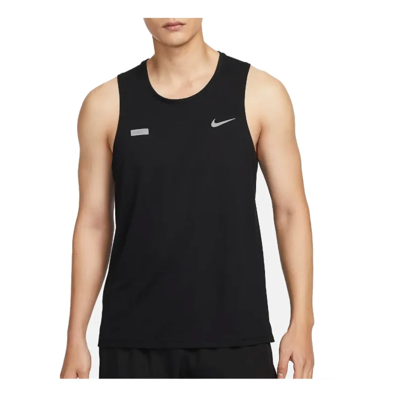 Nike Miler Flash Tank 'Black' FN3987-010 sold by KicksCrew
