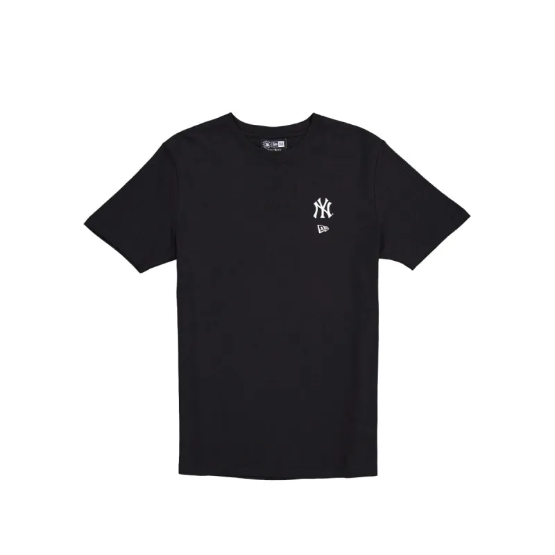 New York Yankees Logo Essentials Black T-Shirt sold by New Era