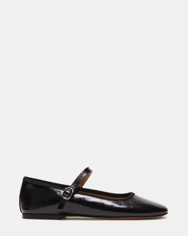 VINETTA BLACK LEATHER - SM REBOOTED sold by Steve Madden