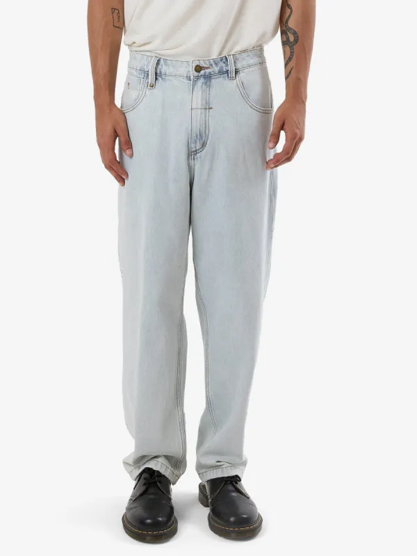Big Slacker Baggy Denim Jean - Dirty Fade sold by Thrills