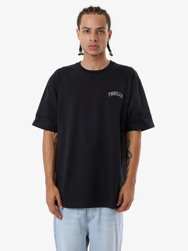 Believe Oversize Fit Tee - Black sold by Thrills