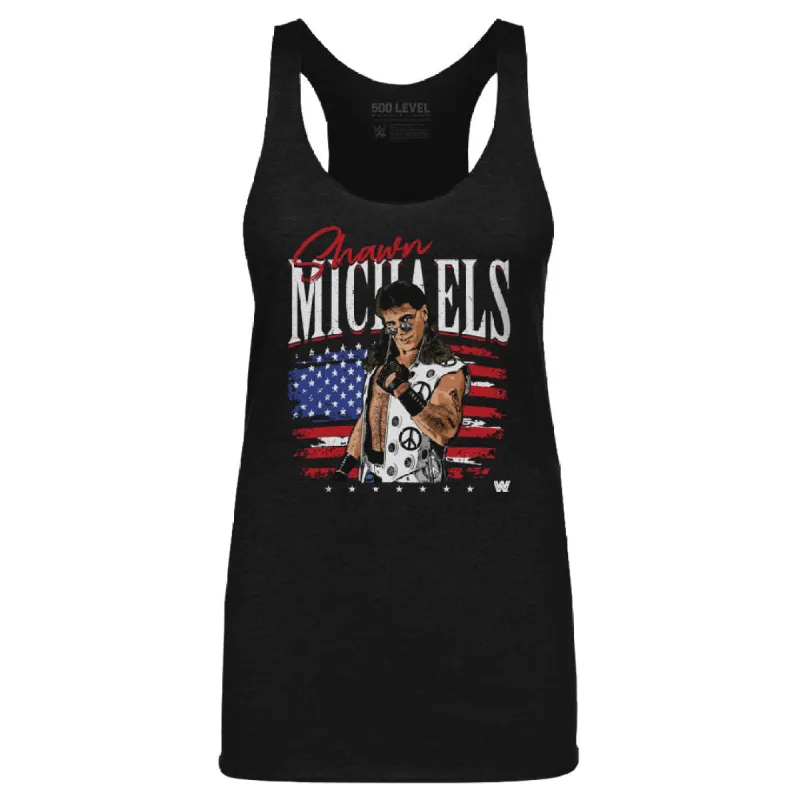 Shawn Michaels American Flag WHT sold by 500 Level