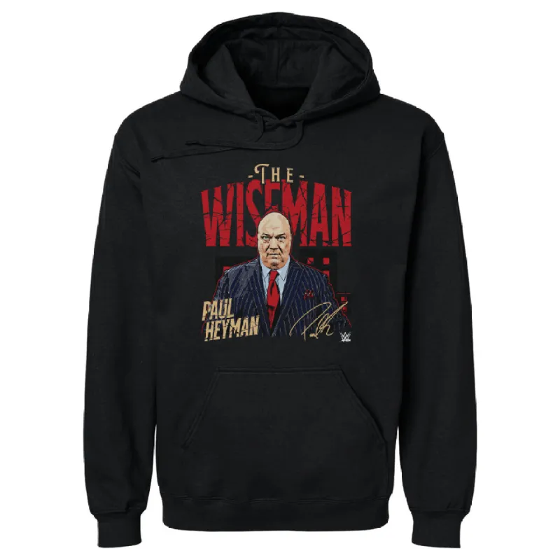 Paul Heyman Pose WHT sold by 500 Level