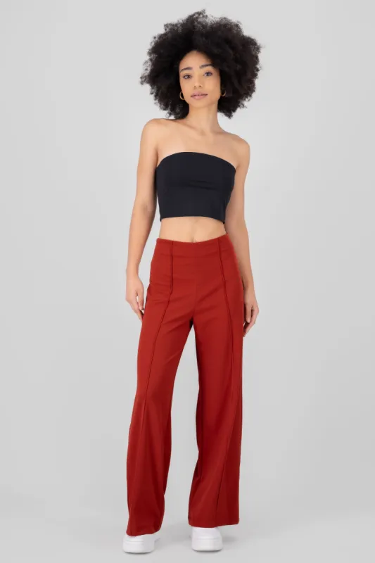 Pantalón Amplio Costura Frontal sold by Shasa