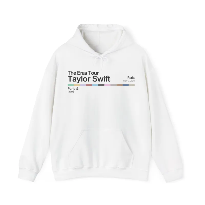 Paris Night 1 Hoodie sold by Rose Blush Studio