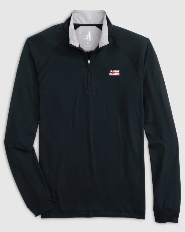 Louisiana Lafayette Freeborne Performance 1/4 Zip sold by Johnnie-O