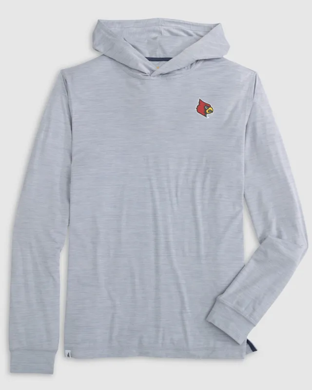 Louisville Talon Performance Hoodie sold by Johnnie-O