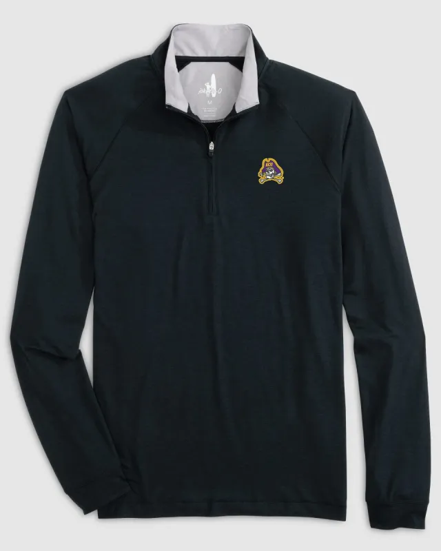 East Carolina Freeborne Performance 1/4 Zip sold by Johnnie-O