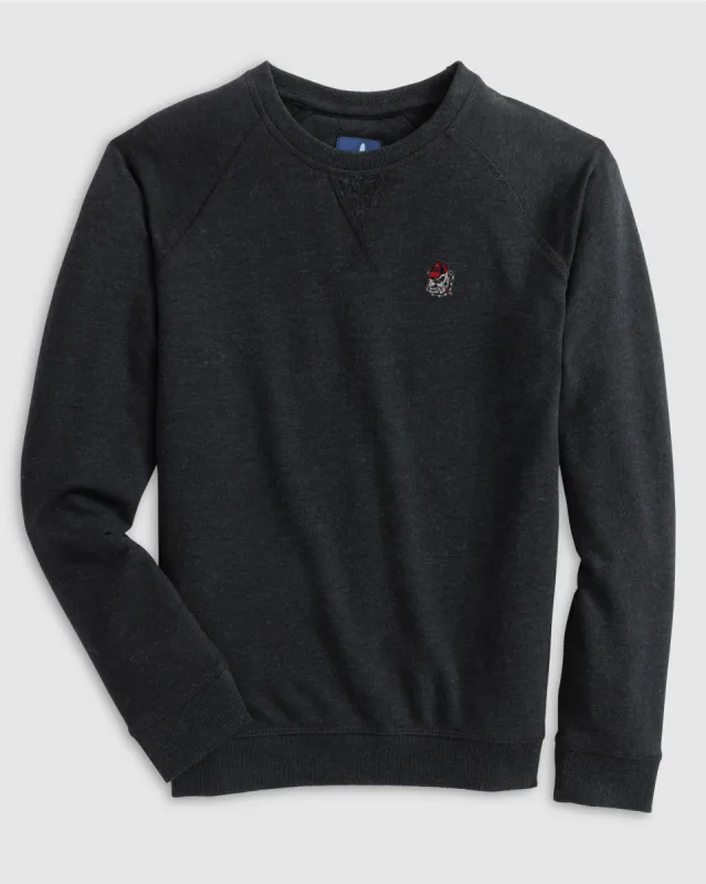 Georgia Freeman Jr. Crewneck Sweatshirt - Bulldog Head Logo sold by Johnnie-O