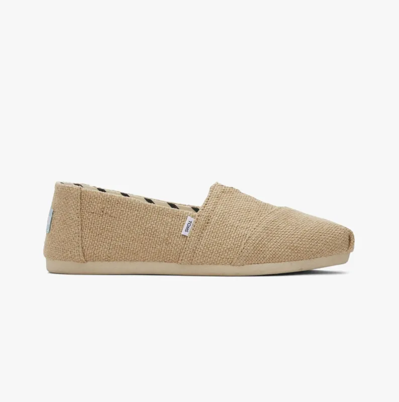 TOMS ALPARGATA Womens Canvas Espadrille Natural sold by Shuperb