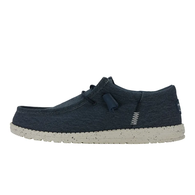 Wally Funk Stretch Canvas - Blue sold by Hey Dude