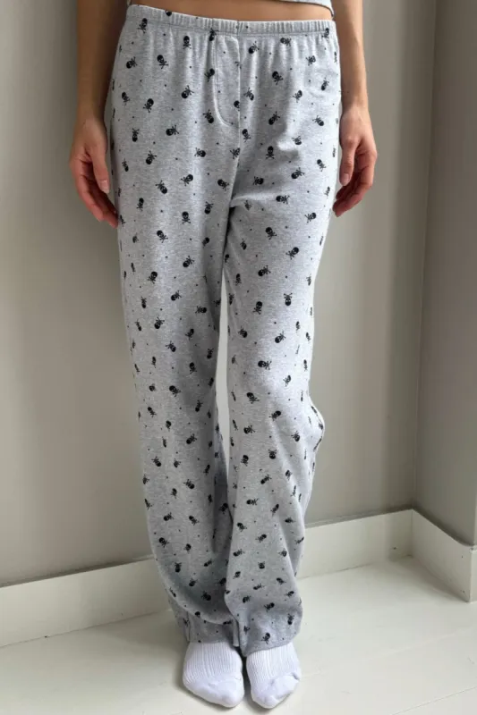 Keira Skull Sweatpants sold by Brandy Melville
