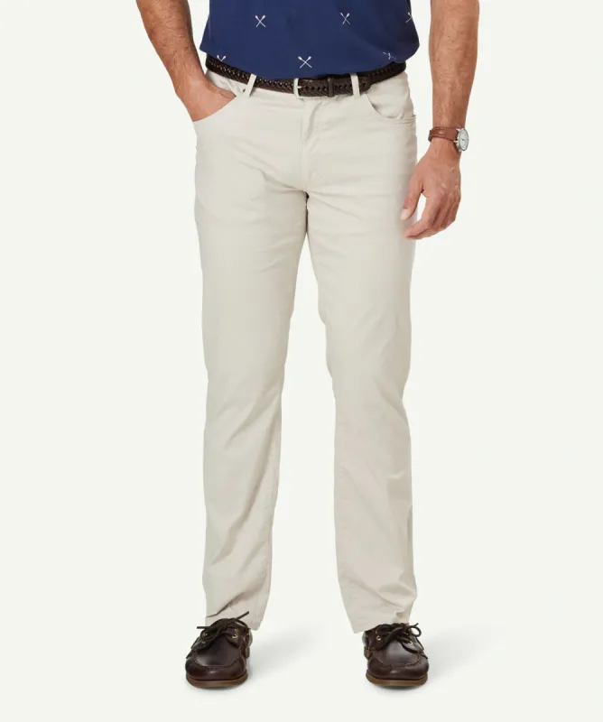 Featherweight Five Pocket Pants - Putty sold by GAZMAN