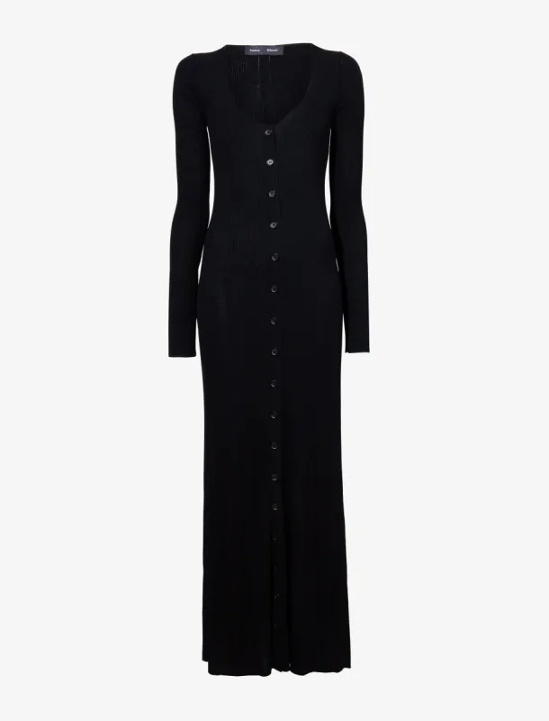Athena Dress in Silk Viscose sold by Proenza Schouler