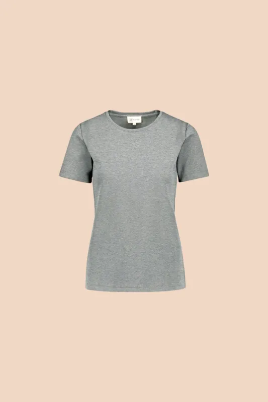 The T-Shirt Grey Melange sold by Ivalo.com