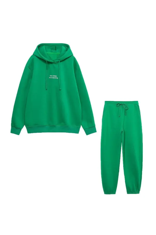 ‘Nataliya’ Sweatshirt & High-waisted Casual Jogger Pants Set(Sold Separately) sold by Goodnight Macaroon