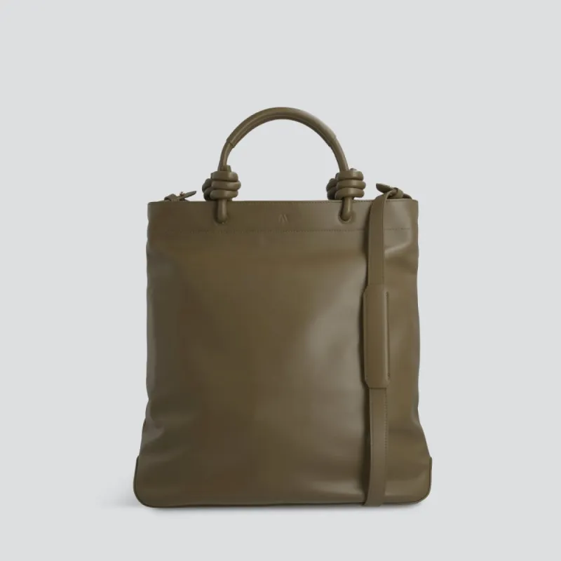 Loop - nappa dark khaki sold by Kaai nv