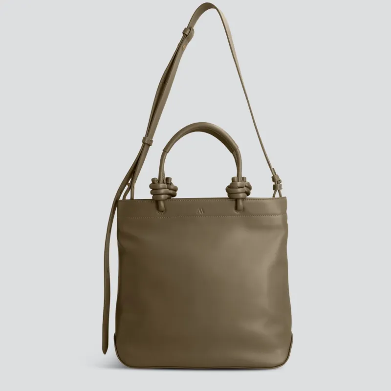 Mini Loop - nappa dark khaki sold by Kaai nv