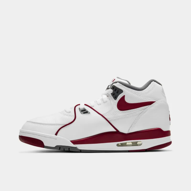 Nike Air Flight 89 White / Team Red - Smoke Grey sold by JD Sports