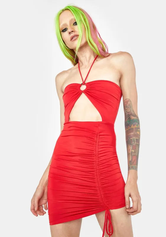 Fire Mean No Harm Mini Dress sold by Dolls Kill