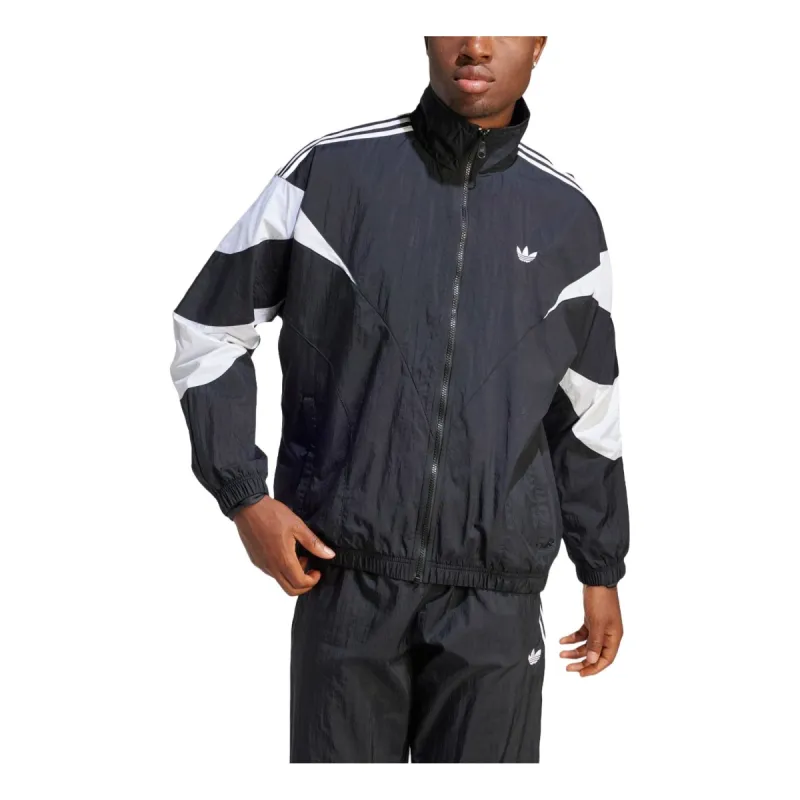 ジャケット・アウター adidas REKIVE WOVEN TRACK JACKET adidas Men's Lifestyle Rekive Woven Track Jacket - Purple