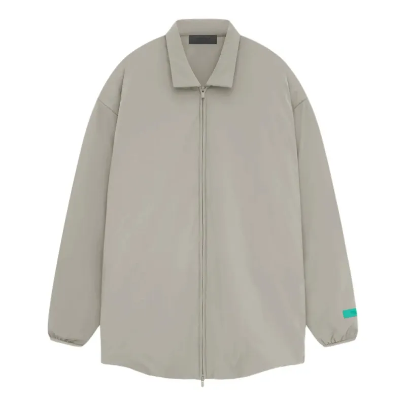 Fear of God Essentials Nyon Filled Shirt Jacket 'Seal' 202SP244495F sold by KicksCrew