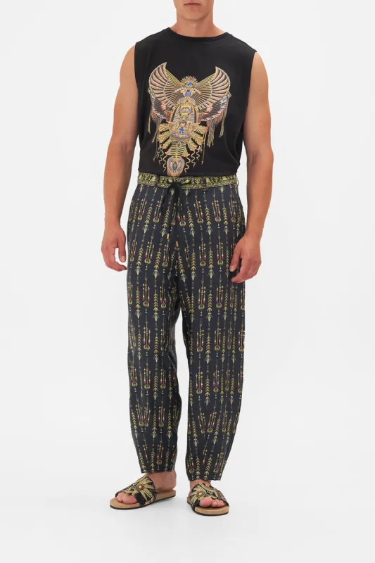 RELAXED DROPPED CROTCH PANT THEY CALLED HER NEFERTARI sold by Camilla