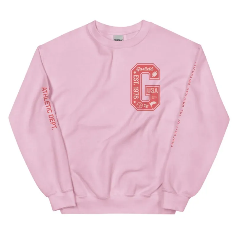 Garfield Patch Crewneck Sweatshirt sold by Paramount Shop