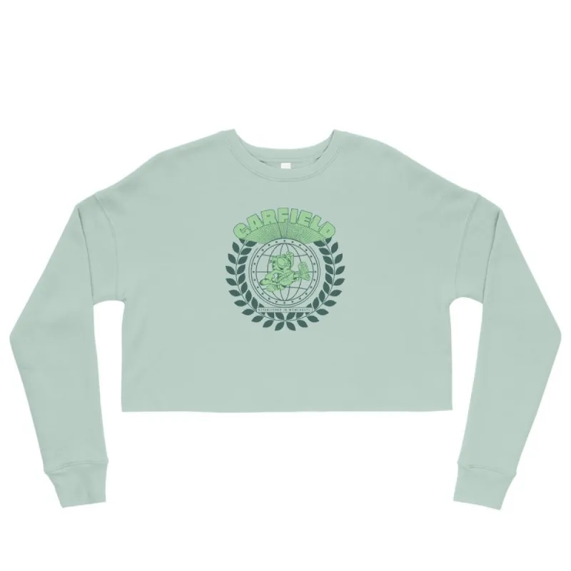 Garfield University Cropped Sweatshirt sold by Paramount Shop