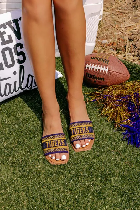 Tigers Embroidered Sandal sold by Impressions