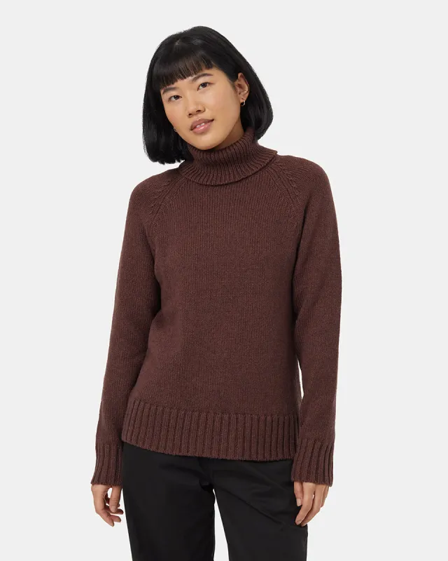 Highline Wool Turtleneck Sweater sold by tentree